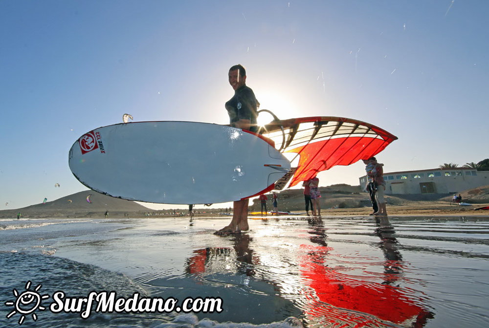 TWS Windsurf Pro Slalom Training 2016 in El Medano Tenerife