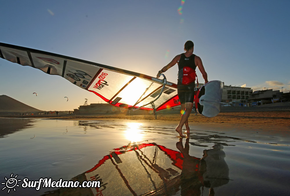 TWS Windsurf Pro Slalom Training 2016 in El Medano Tenerife