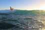 Sunrise Wave windsurfing at El Cabezo in El Medano 31-01-2016  