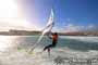 Wave windsurfing at El Cabezo in El Medano 15-02-2016