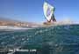 Wave windsurfing at El Cabezo in El Medano 15-02-2016