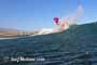 Wave windsurfing at El Cabezo in El Medano 15-02-2016