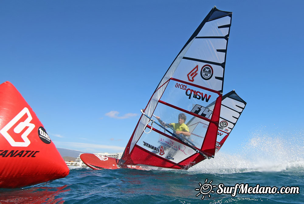 TWS Windsurf Pro Slalom Training 2016 in El Medano Tenerife