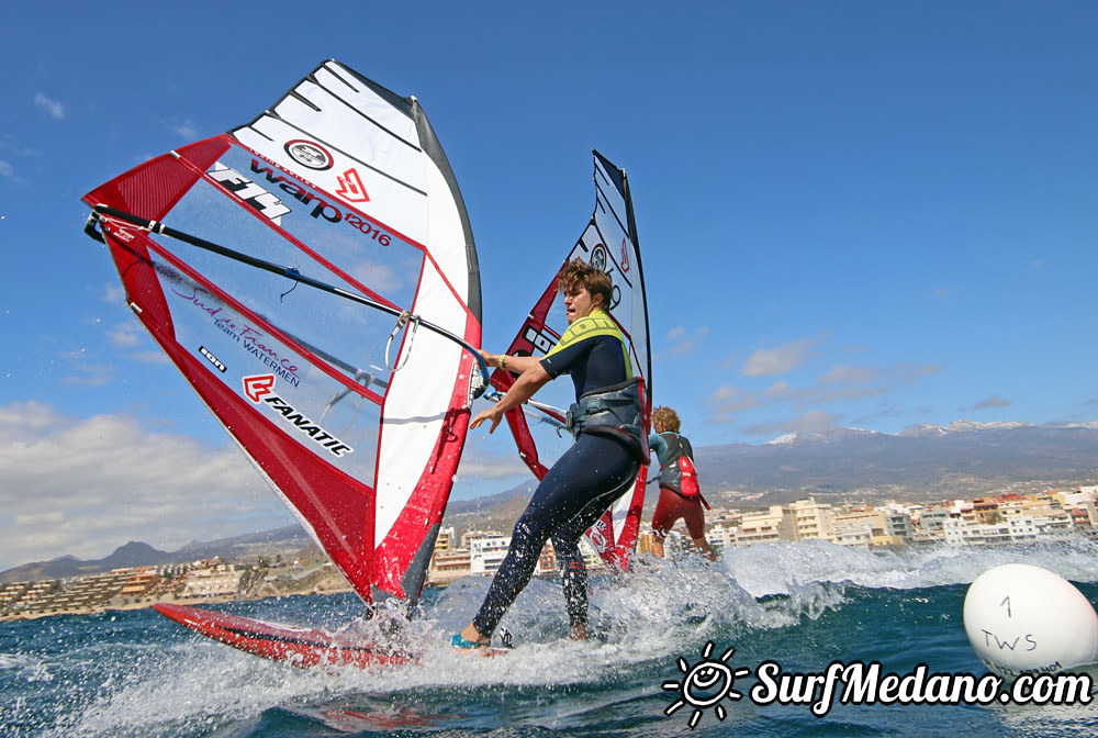 TWS Windsurf Pro Slalom Training 2016 in El Medano Tenerife