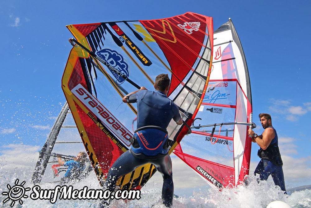 TWS Windsurf Pro Slalom Training 2016 in El Medano Tenerife