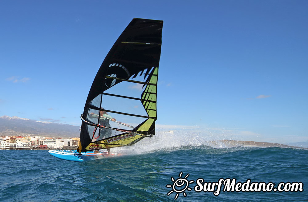 TWS Windsurf Pro Slalom Training 2016 in El Medano Tenerife