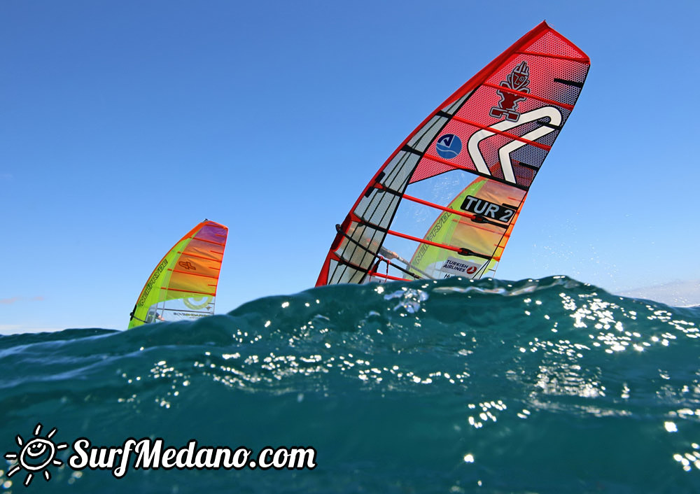 TWS Windsurf Pro Slalom Training 2016 in El Medano Tenerife