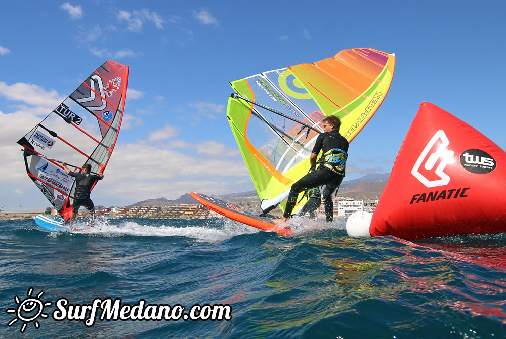 TWS Windsurf Pro Slalom Training 2016 in El Medano Tenerife