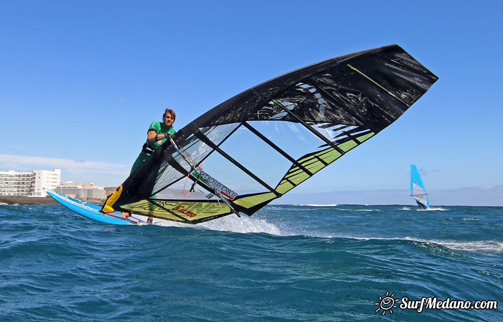 TWS Windsurf Pro Slalom Training 2016 in El Medano Tenerife