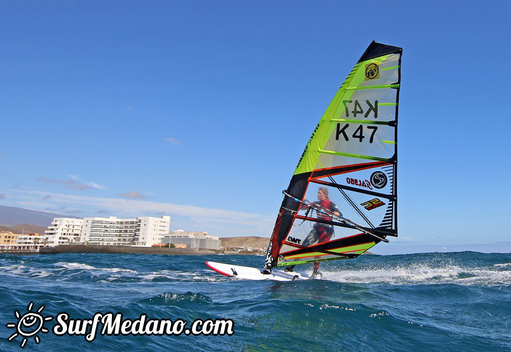 TWS Windsurf Pro Slalom Training 2016 in El Medano Tenerife