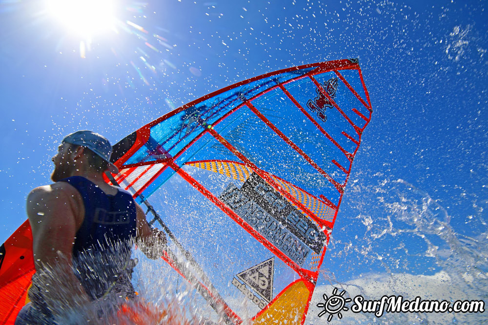 TWS Windsurf Pro Slalom Training 2016 in El Medano Tenerife