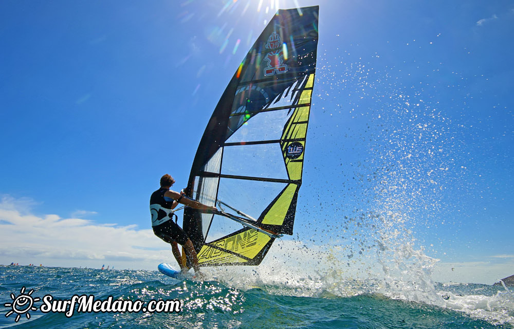 TWS Windsurf Pro Slalom Training 2016 in El Medano Tenerife