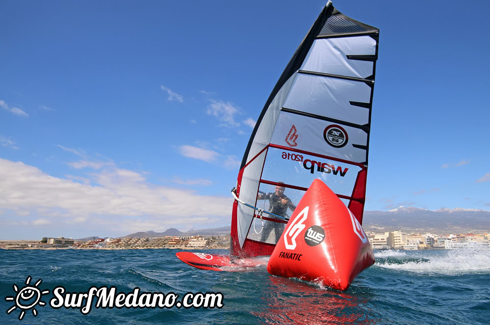 TWS Windsurf Pro Slalom Training 2016 in El Medano Tenerife