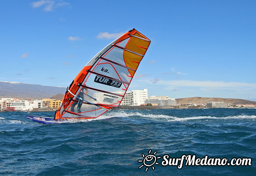 TWS Windsurf Pro Slalom Training 2016 in El Medano Tenerife