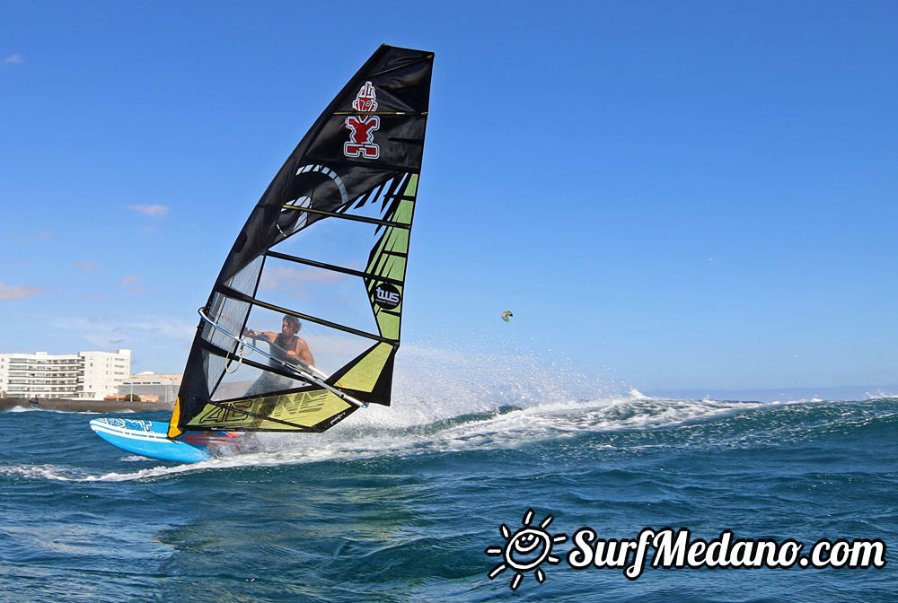 TWS Windsurf Pro Slalom Training 2016 in El Medano Tenerife