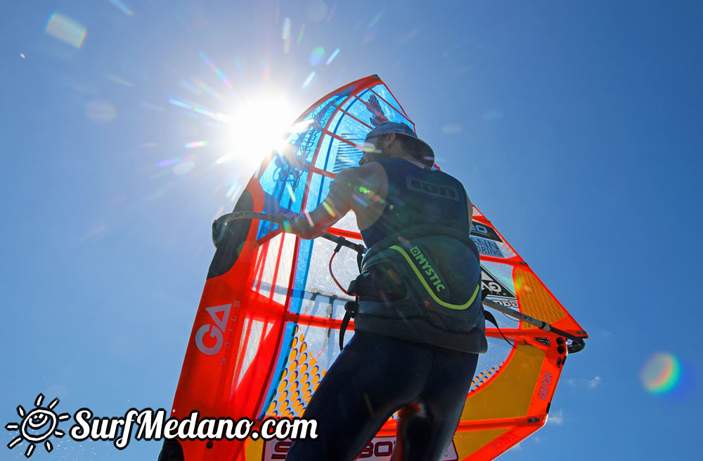 TWS Windsurf Pro Slalom Training 2016 in El Medano Tenerife