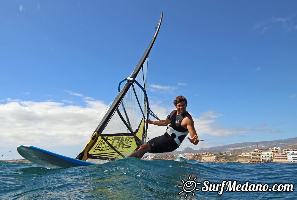 TWS Windsurf Pro Slalom Training 2016 in El Medano Tenerife