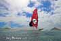 Wave windsurfing at El Cabezo in El Medano Tenerife 15-09-2016