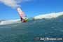 Wave windsurfing at El Cabezo in El Medano Tenerife 15-09-2016