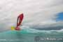 Wave windsurfing at El Cabezo in El Medano Tenerife 15-09-2016