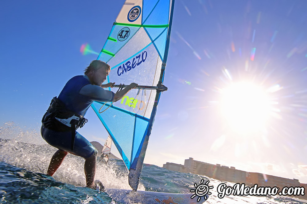 Wave windsurfing in El Medano 24-09-2016  