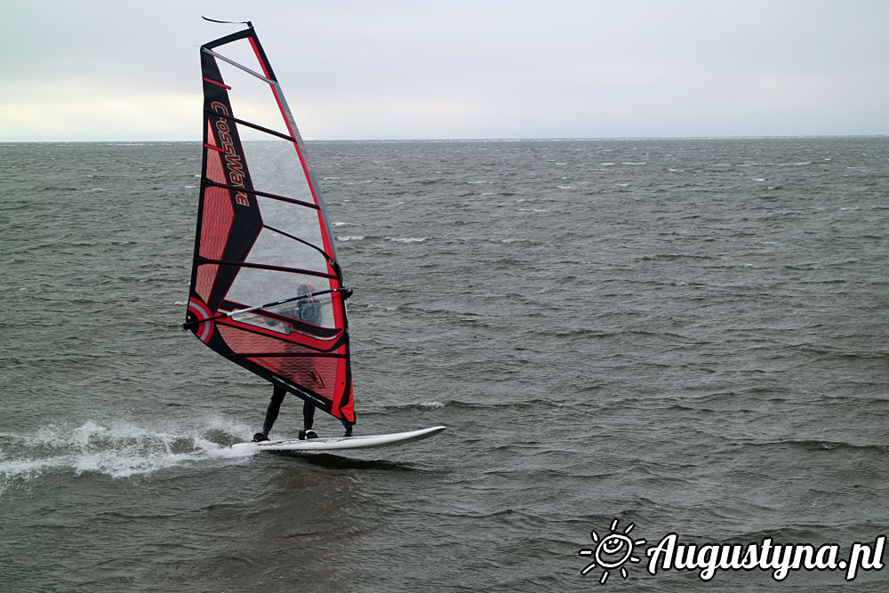 Zimny windsurfing, czyli 26-11-2016 w Jastarni na Po?wyspie Hel