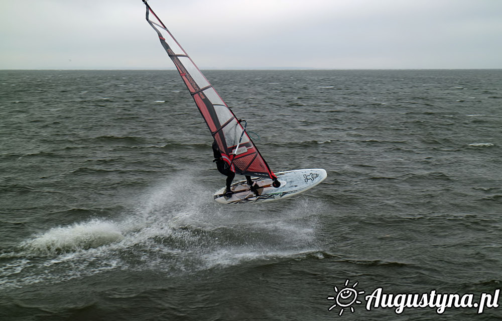 Zimny windsurfing, czyli 26-11-2016 w Jastarni na Po?wyspie Hel