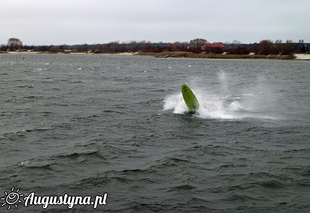 Zimny windsurfing, czyli 26-11-2016 w Jastarni na Po?wyspie Hel