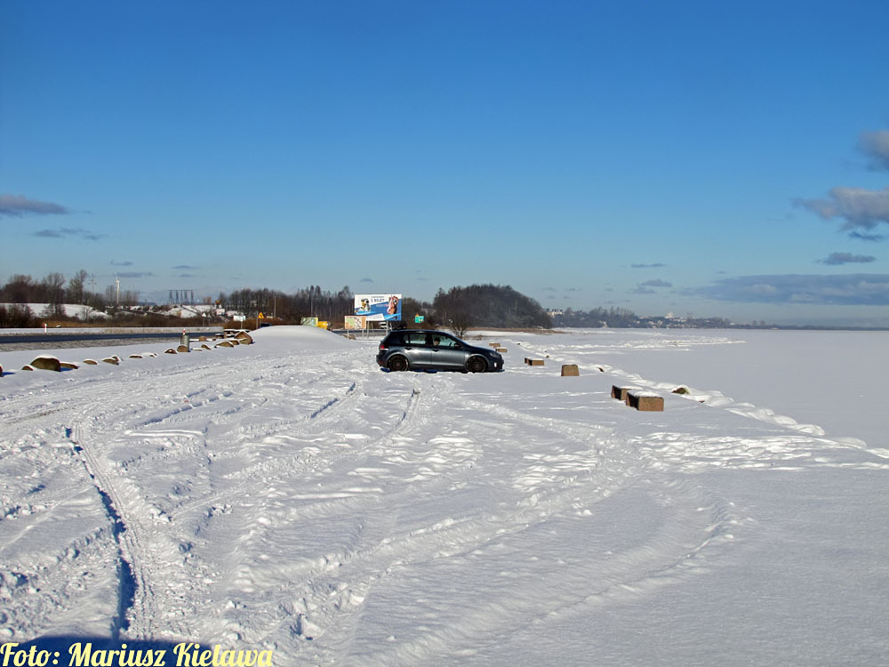 Zima, czyli soce, nieg i mrz 17-01-2017 na Pwyspie Helskim