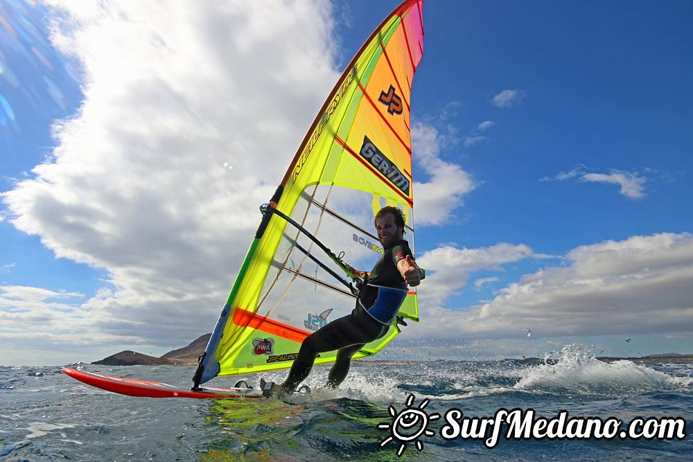  TWS Pro Slalom Training El Medano Tenerife 22-01-2017 Tenerife