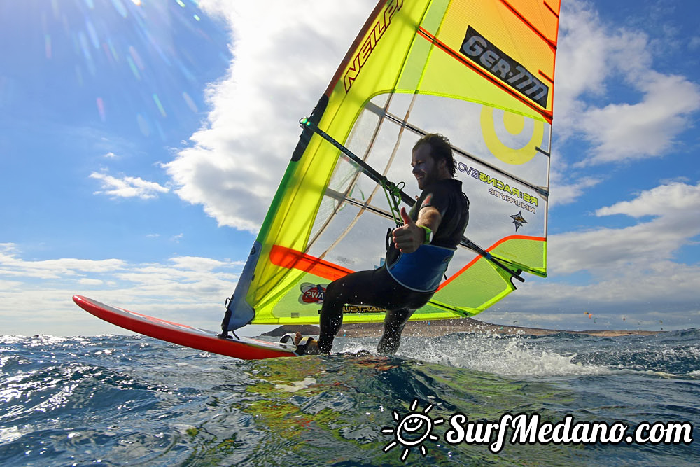  TWS Pro Slalom Training El Medano Tenerife 22-01-2017 Tenerife