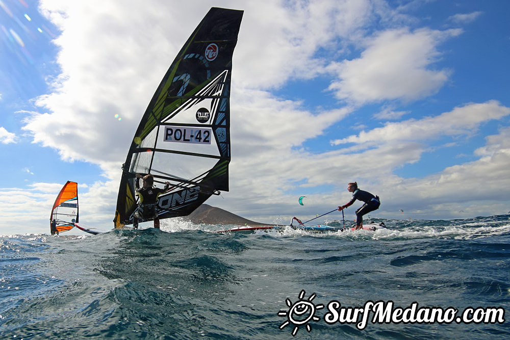  TWS Pro Slalom Training El Medano Tenerife 22-01-2017 Tenerife