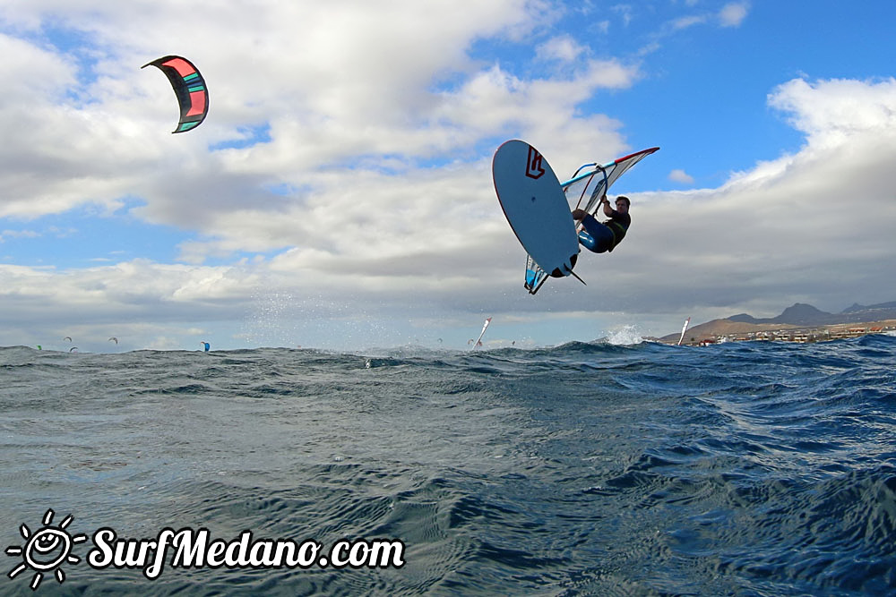  TWS Pro Slalom Training El Medano Tenerife 22-01-2017 Tenerife
