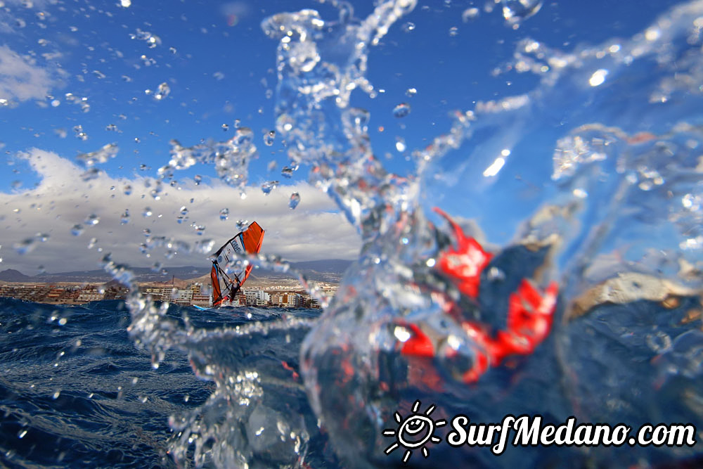  TWS Pro Slalom Training El Medano Tenerife 22-01-2017 Tenerife