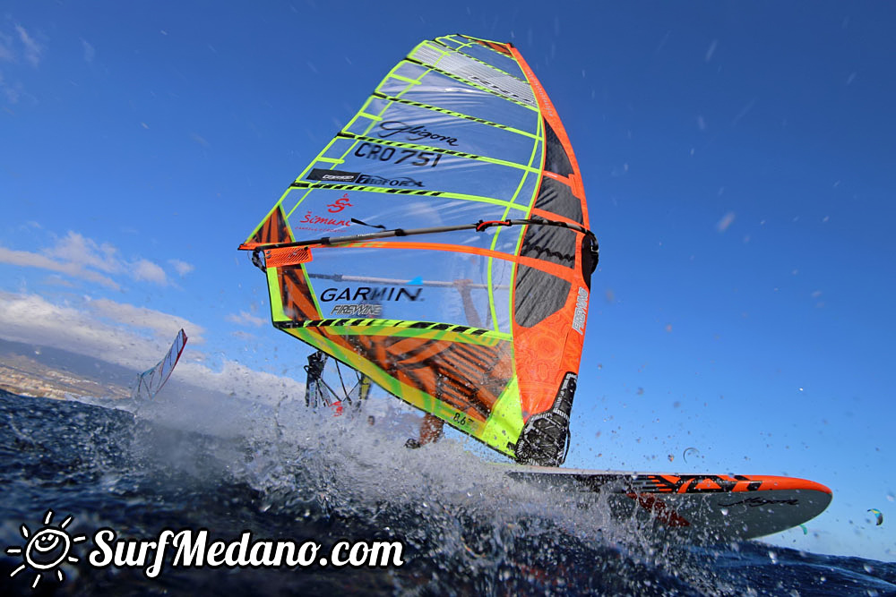  TWS Pro Slalom Training El Medano Tenerife 22-01-2017 Tenerife