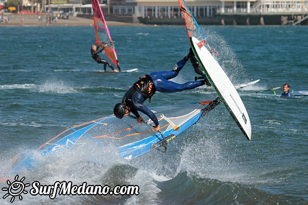  Windsurfing freestyle and slalom in El Medano 26-01-2017 Tenerife