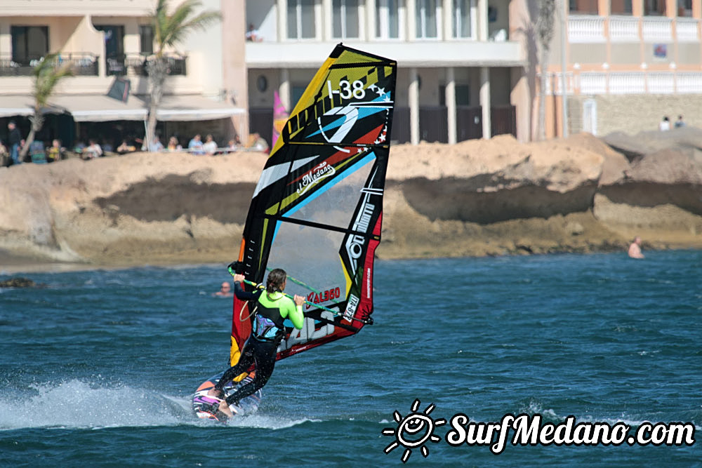  Windsurfing freestyle and slalom in El Medano 26-01-2017 Tenerife