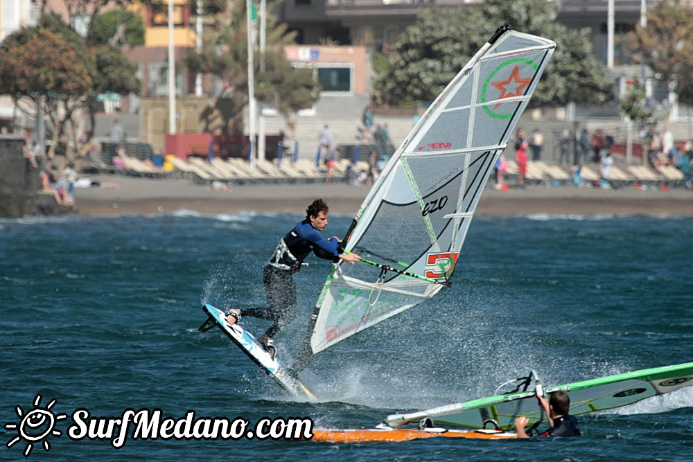  Windsurfing freestyle and slalom in El Medano 26-01-2017 Tenerife