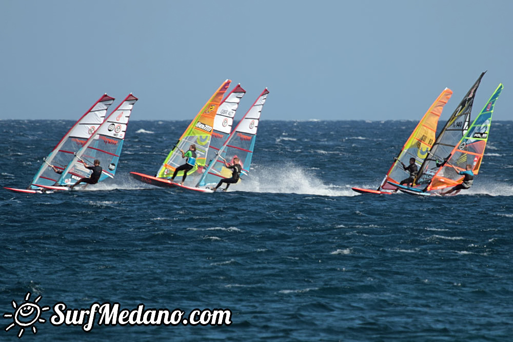  Windsurfing freestyle and slalom in El Medano 26-01-2017 Tenerife