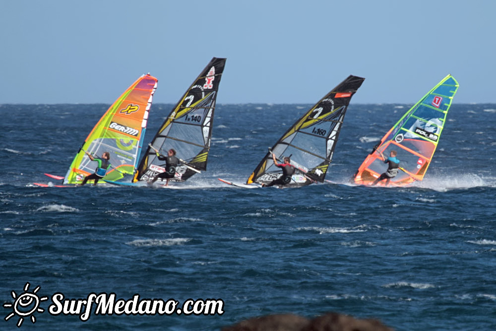  Windsurfing freestyle and slalom in El Medano 26-01-2017 Tenerife