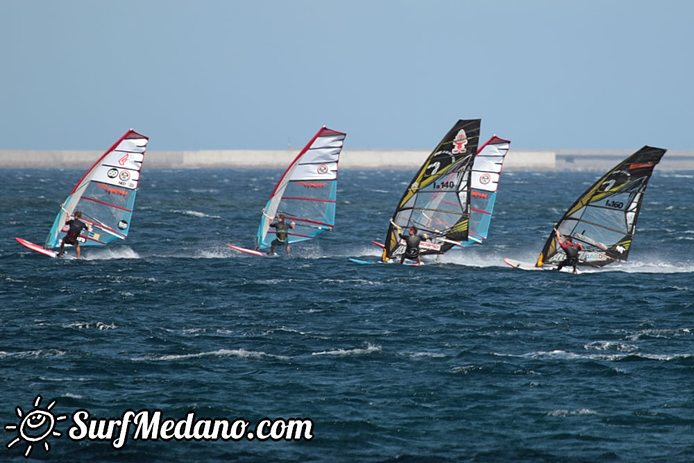  Windsurfing freestyle and slalom in El Medano 26-01-2017 Tenerife