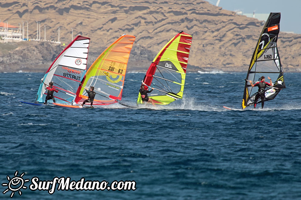  Windsurfing freestyle and slalom in El Medano 26-01-2017 Tenerife