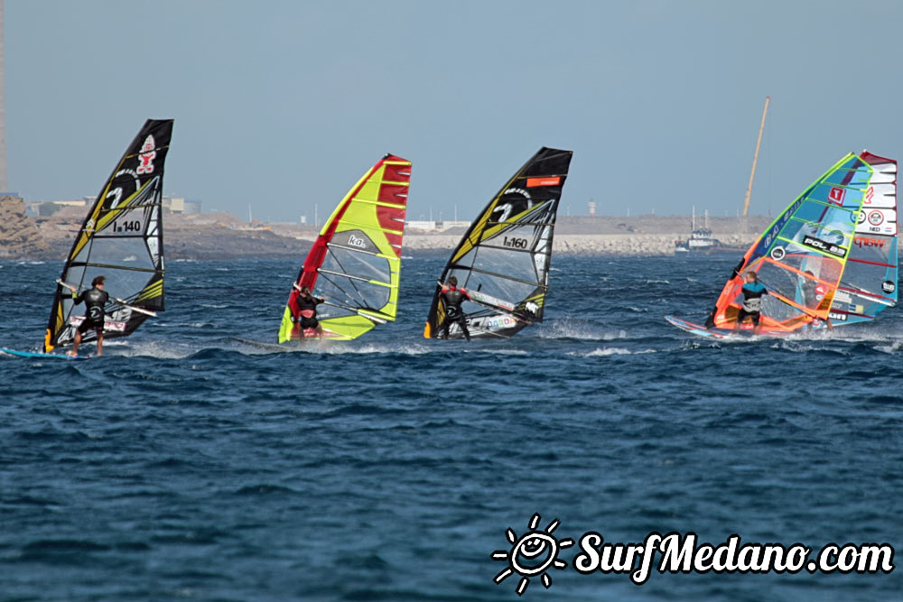  Windsurfing freestyle and slalom in El Medano 26-01-2017 Tenerife