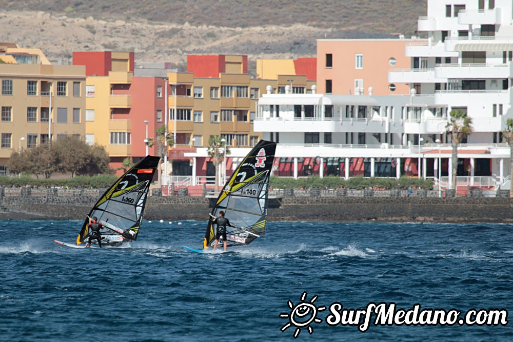  Windsurfing freestyle and slalom in El Medano 26-01-2017 Tenerife