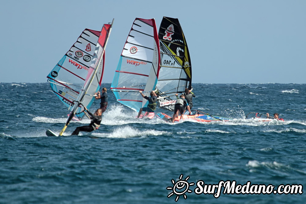  Windsurfing freestyle and slalom in El Medano 26-01-2017 Tenerife