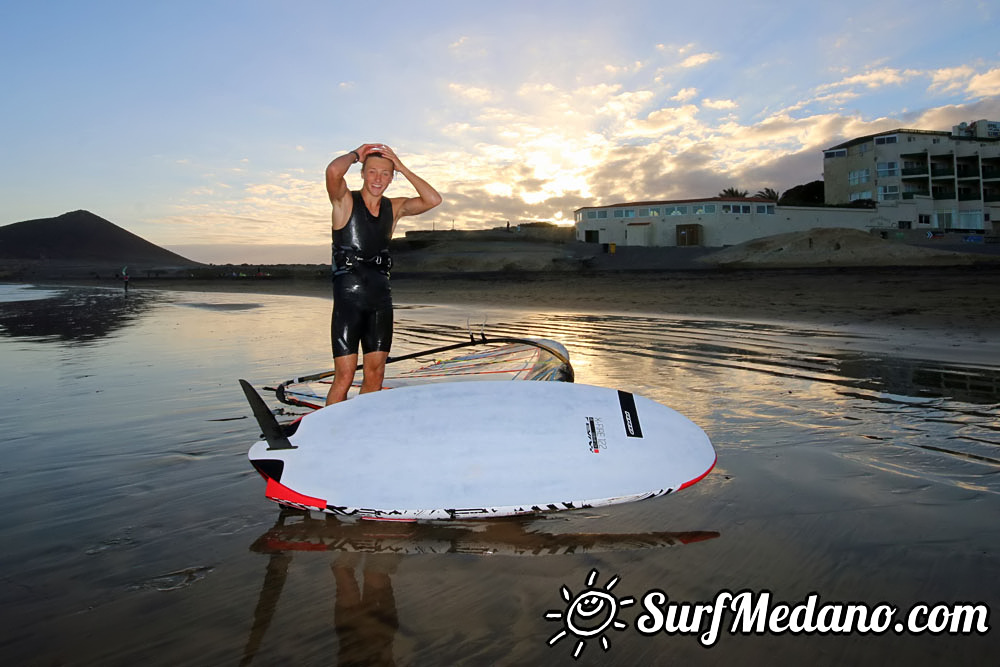  TWS Pro Slalom Training El Medano Tenerife 29-01-2017 Tenerife