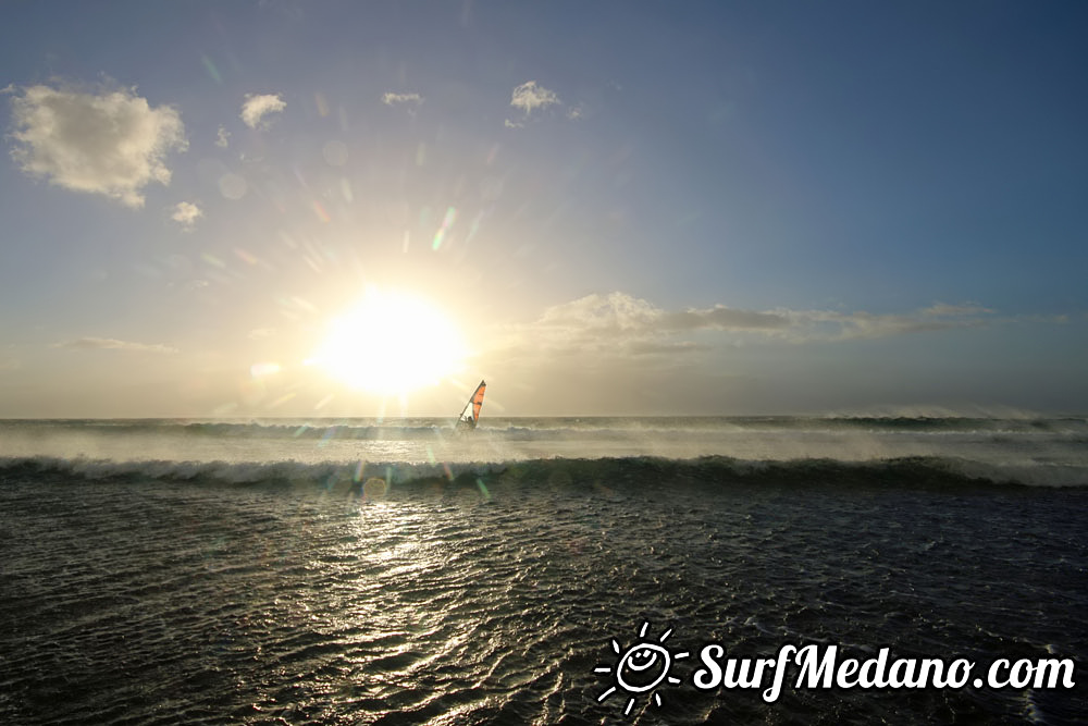  Early morning TWS Pro Slalom Training El Medano Tenerife 12-02-2017 Tenerife