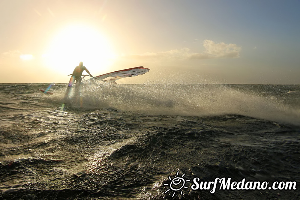  Early morning TWS Pro Slalom Training El Medano Tenerife 12-02-2017 Tenerife