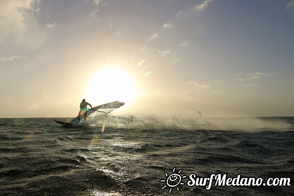  Early morning TWS Pro Slalom Training El Medano Tenerife 12-02-2017 Tenerife