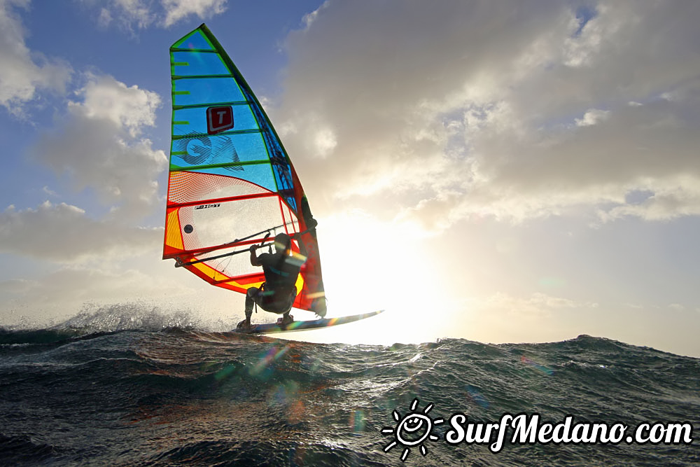  Early morning TWS Pro Slalom Training El Medano Tenerife 12-02-2017 Tenerife